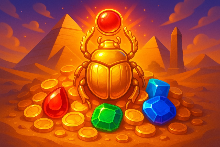 Mystic Sands — free social game key art