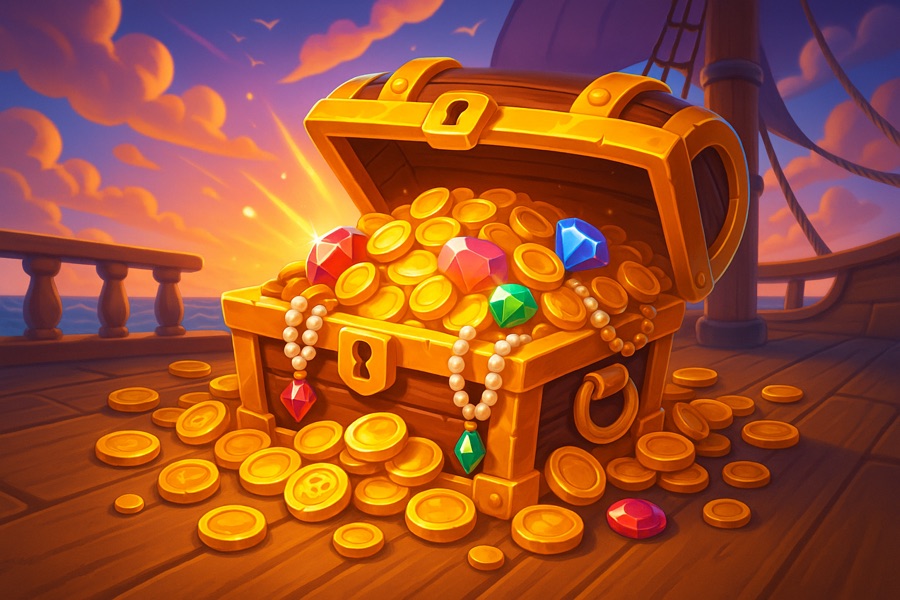 Pirate Bounty — free social game key art